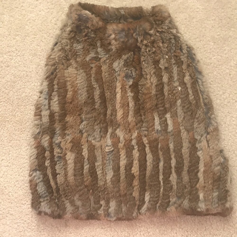 Rabbit Fur skirt